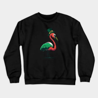 Lucky Flamingo Crewneck Sweatshirt